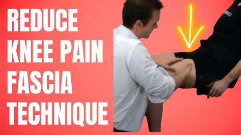 Fascial Release For Knee Pain YouTube