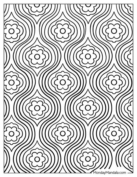 Pattern Coloring Pages Free Pdf Printables