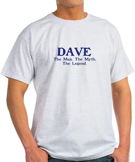 Cafepress Dave 100 Cotton T Shirt Uk Clothing