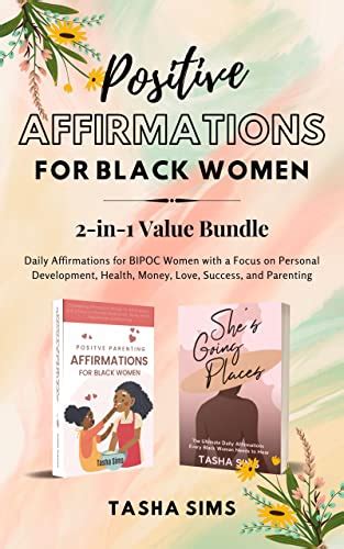 Positive Affirmations For Black Women 2 In 1 Value Bundle Daily