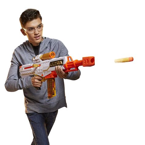 Hasbro Nerf Ultra Pharaoh Blaster With Premium Gold Accents, 10-Dart ...