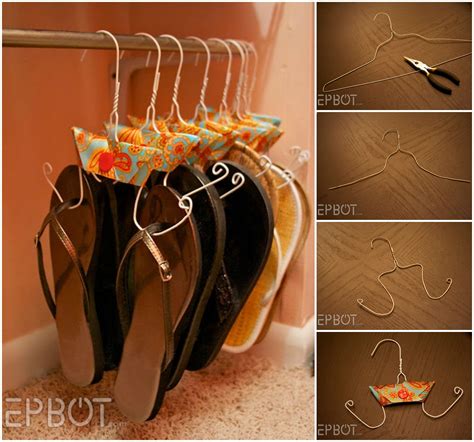 How To Make Flip Flops Hangers From Wire Coat Hangers Diy All In One