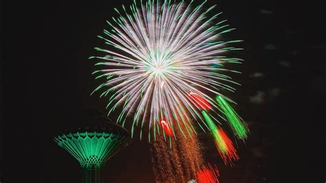 Saudi National Day Fireworks In Al Khobar Kingdomofsaad Youtube