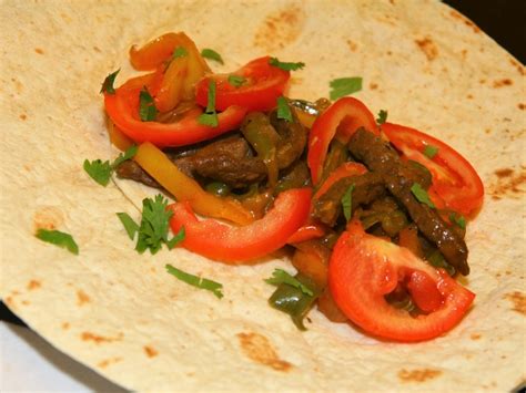 Recettes de Fajitas et Bœuf