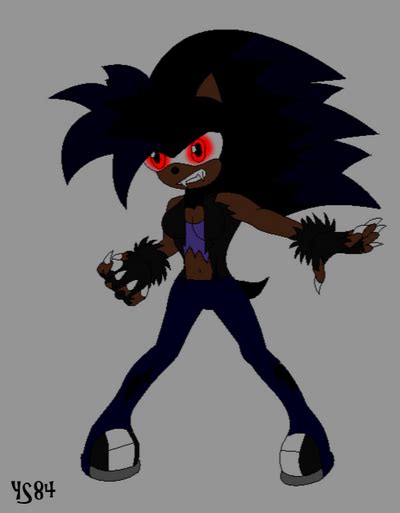 Sonic Base Female Werehog 1 By Gothnebula On Deviantart