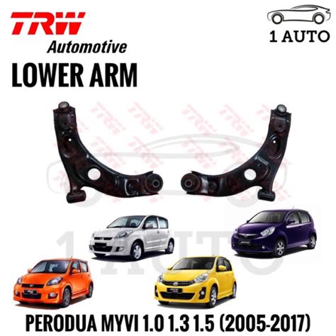 TRW FRONT LOWER ARM For PERODUA MYVI MYVI LAGI BEST 2005 2017 1