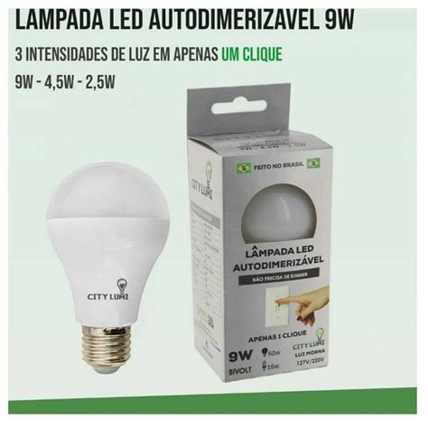 Elétrica Santa Ifigênia Materiais Elétricos Lâmpada 9w Autodimerizável