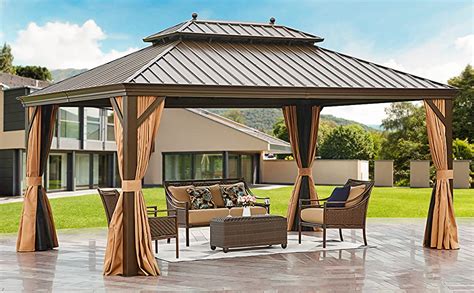 Mellcom 12 X 16 Hardtop Gazebo Best Consumer Product Review