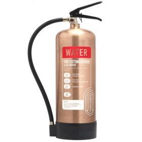 Commander Contempo Ltr Foam Fire Extinguisher Antique Copper The