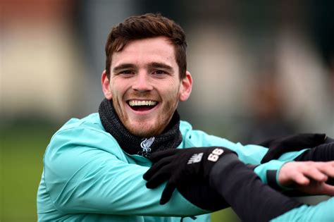 Andy Robertson nearing '100 percent' after Liverpool break - Not The ...