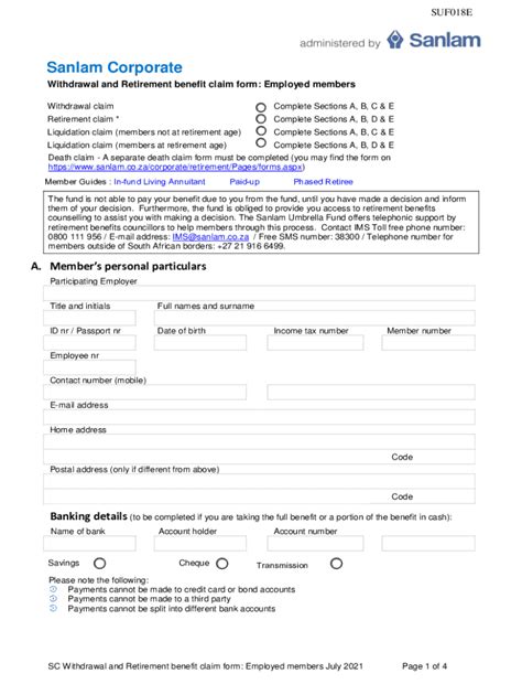 Fillable Online Sanlam Unit Trust Withdrawal Form Media Sru Ac Th Fax Email Print Pdffiller