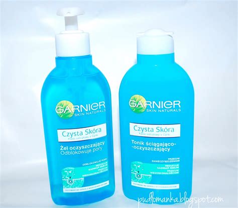 Pudlo Manka: GARNIER czysta skóra tonik ściągająco - oczyszczający ...