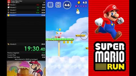 Super Mario Run - SpeedRun (28:24) World Record - TokyVideo