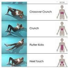 Areas Heel Touches Workout Google Search Healthy Fitness Abs