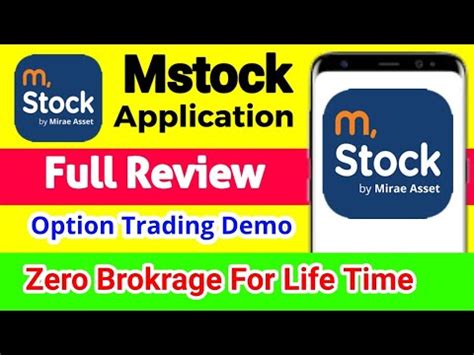 Mstock App Review Mstock App Options Trading Mstock App Live