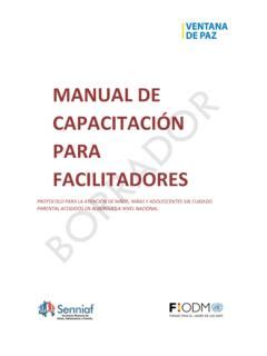 Manual De Capacitaci N Para Facilitadores Relaf Org Manual De