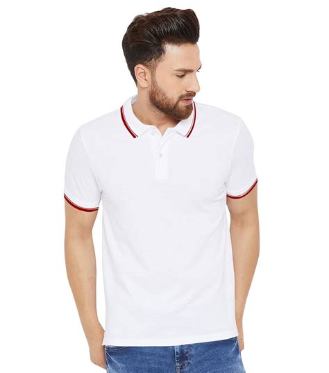 Plain Mens Polo Neck Cotton T Shirt At Rs Piece In Tiruppur Id