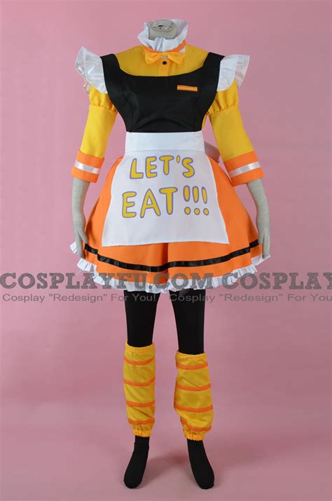 Custom Chica Cosplay Costume Maid From Five Nights At Freddys