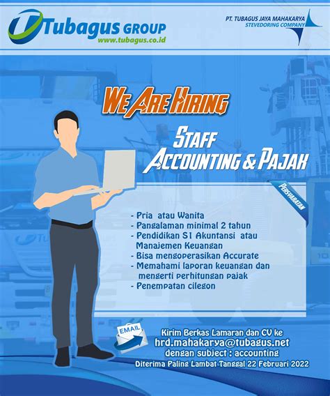 Lowongan Kerja Staff Accounting Dan Pajak