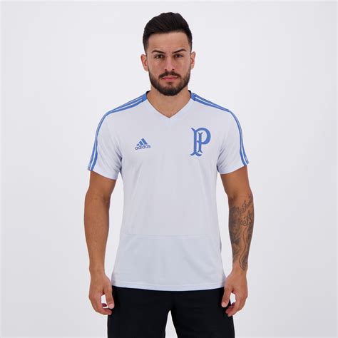 Camisa Adidas Palmeiras Treino 2018 Azul FutFanatics