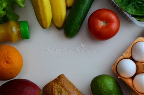 Fundo Alimentar Saudável Alimentos Saudáveis Legumes E Frutas Em