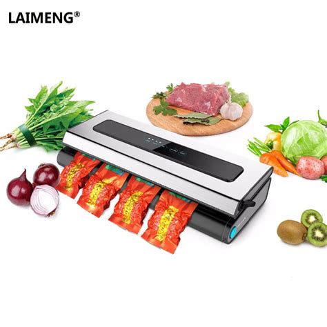 Laimeng Low Noise 110v 220v Food Preservation Vacuum Sealer Machine With Free Vacuum Packing