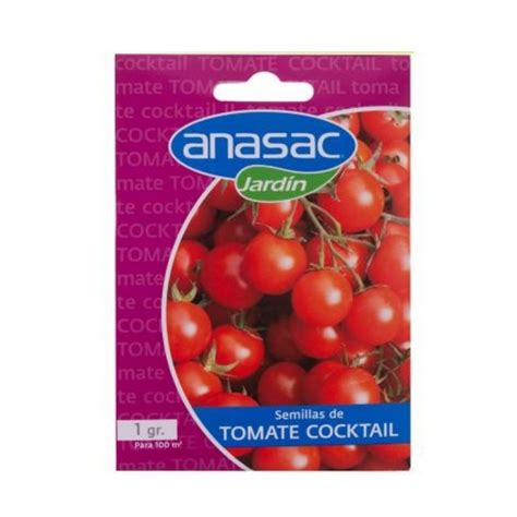 Semilla De Tomate Cherry Anasac Sobre Gr