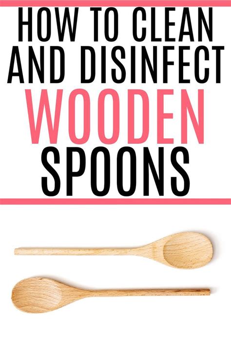 How To Clean Disinfect And Care For Wooden Spoons Utensils In 2024