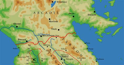 Spartan Territory (Illustration) - World History Encyclopedia