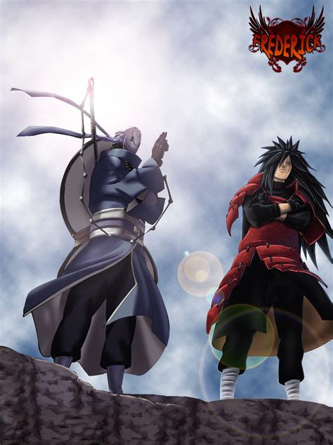 Tobi and Madara -Colored- by FrederickNB on DeviantArt