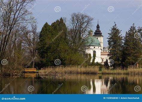 Przemysl Poland April 14 2019 Krasiczyn Castle Polish Zamek W