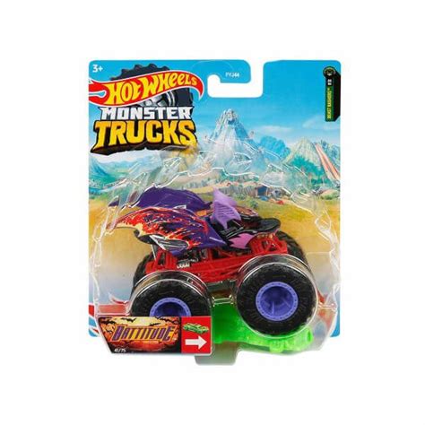 1 64 Hot Wheels Monster Trucks Автомобиль FYJ44 Battitude купить с