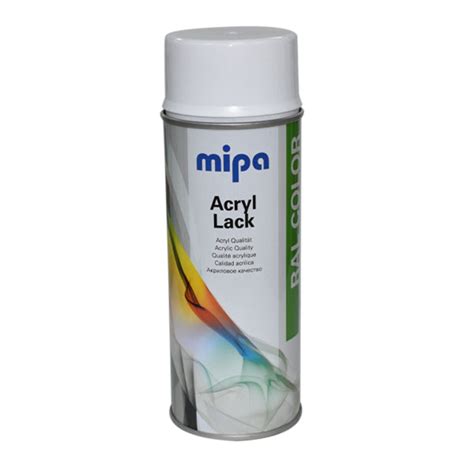 Mipa Ral 9016 Traffic White 400ml Nebula Paint Products Limited