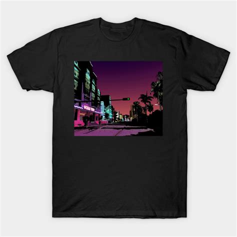 Ocean View Hotel Gta Vice City Sunset Gta T Shirts Sold By Mila