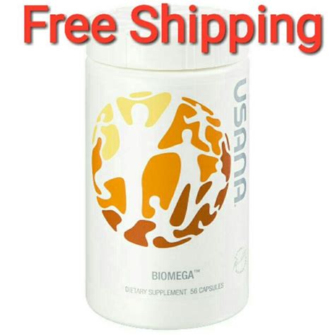 Usana Biomega Iii Plus Fish Oil 56 Capsules 100 Original Shopee