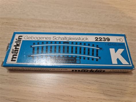 Märklin 2239 Schaltgleis K H0 OVP NEU Kaufen auf Ricardo