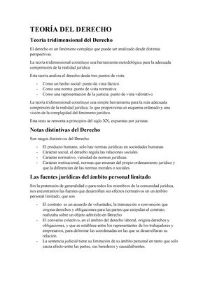 Temario teoría del derecho TEMA 1 EL CONTEXTO DE LA DEFINICIÓN DEL