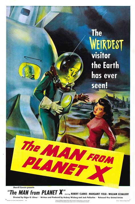 Poster For The Man From Planet X 1951 USA Wrong Side Of The Art