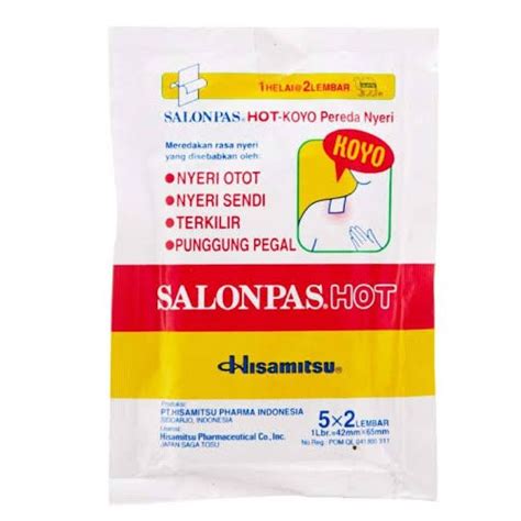 Jual Salonpas Hot Koyo X Lembar Shopee Indonesia