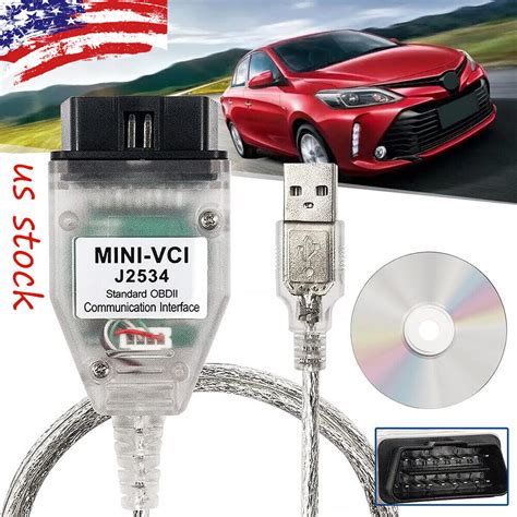 Mini Vci Minivci Tis Techstream V For Toyota Obd Obd