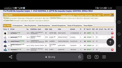 28 Kasım 2023 Salı Antalya At yarışı tahminleri Antalya Altılı Ganyan