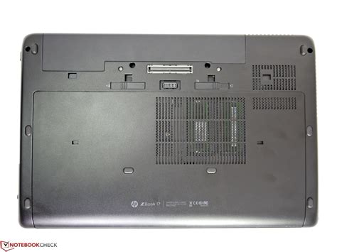 Review HP ZBook 17 E9X11AA ABA Workstation NotebookCheck Net Reviews