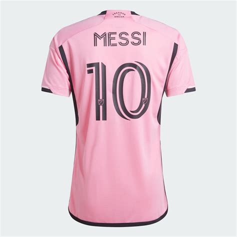 Men S Clothing Inter Miami CF 24 25 Messi Home Authentic Jersey