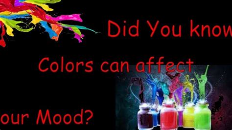 Colors Can Affect Your Mood