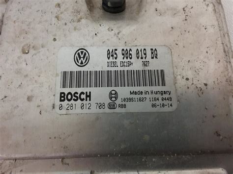 Original Steuerger T Motor Skoda Fabia I Combi Y Eur