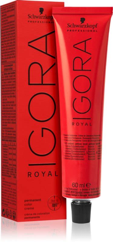 Schwarzkopf Professional Igora Royal Coloration Cheveux Notino Fr