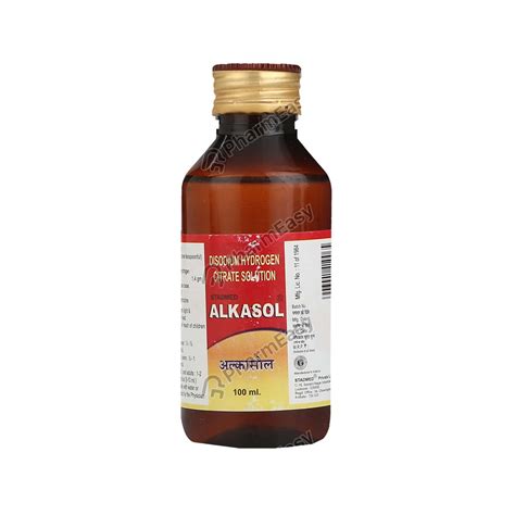 Alkasol 1.4 G Oral Solution (100) - Uses, Side Effects, Dosage ...