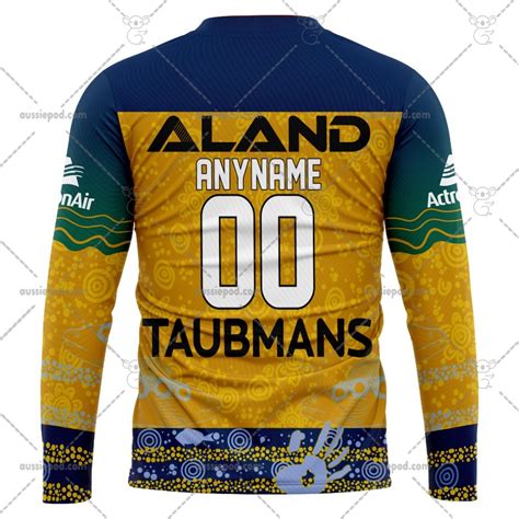 NRL Parramatta Eels Custom Name Number 2023 Away Jersey Sweatshirt