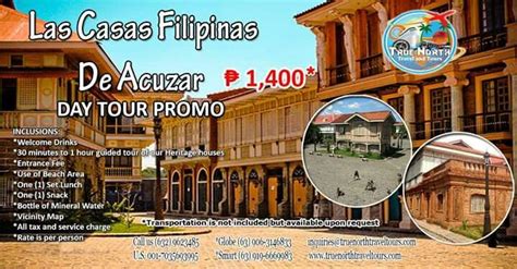 LAS CASAS FILIPINAS DE ACUZAR DAY TOUR PROMO, PHILIPPINES, P1,400 ($30 ...