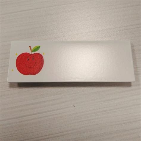 Fold Over Chalkboard Name Badge With Logo Write On NapNameplates